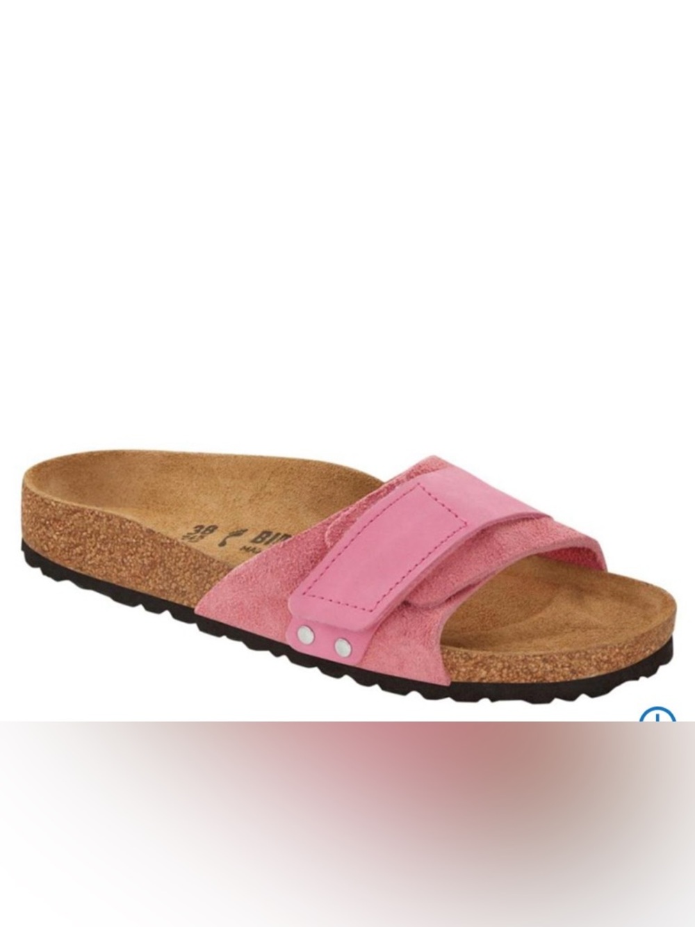 Birkenstock Oita Suede Sandals in Candy Pink 37